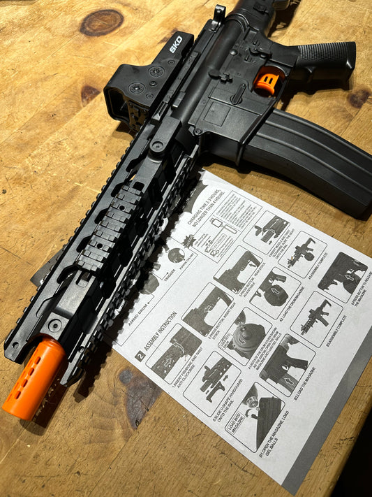 SKD Gel Blaster Rifle And Accessories